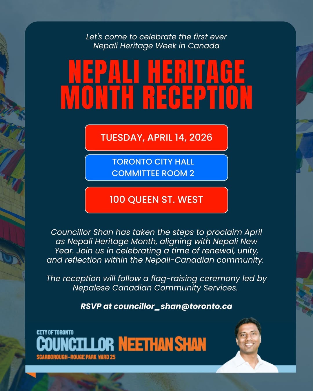 Nepal’s Flag Flies High: A Recap of Nepali Heritage Week