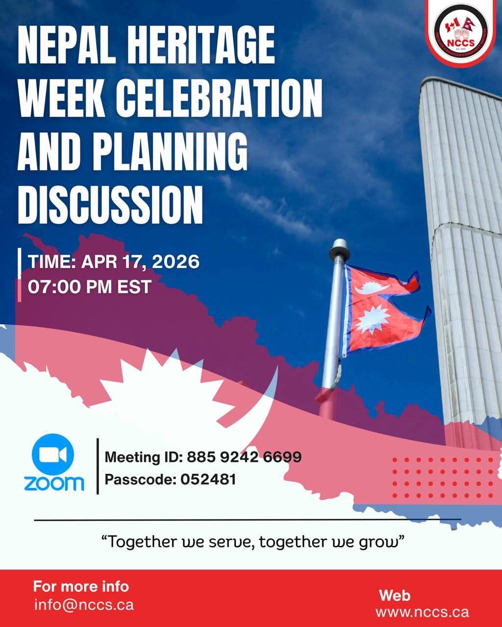 Virtual Community Session: Nepal Heritage Week